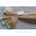 Tape Skin Weft hair extension Brazilian virgin hair Human Hair Extension